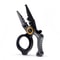 Booms Fishing X1 Aluminum Fishing Pliers SaltwaterResistant Multitool With Hook Remover And Braide 6
