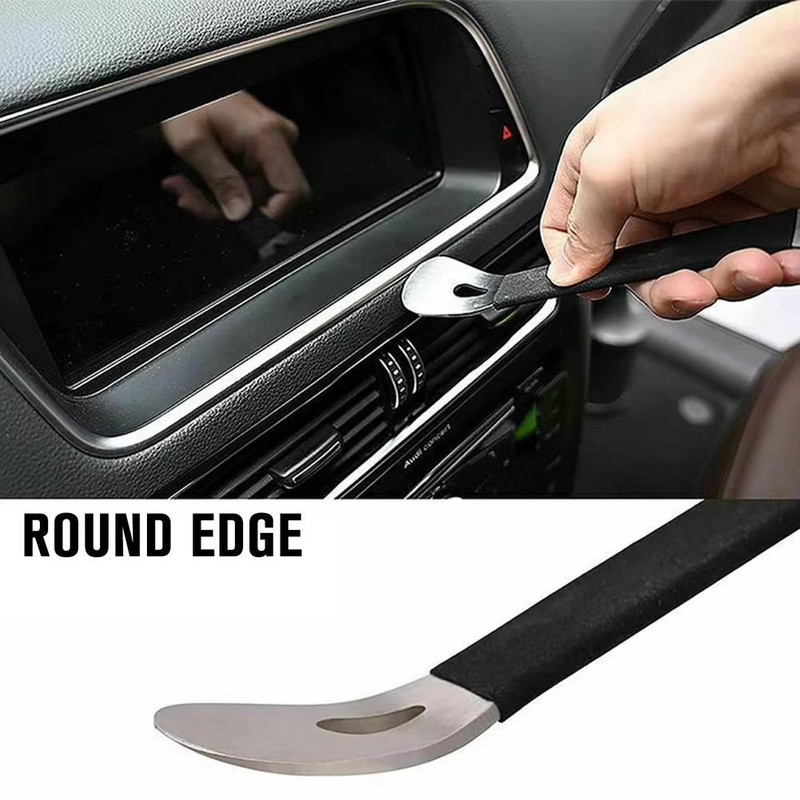 Premium Stainless Steel Car Trim Removal Tool Set HeavyDuty Metal Crowbar For Audio Door And Conso 5