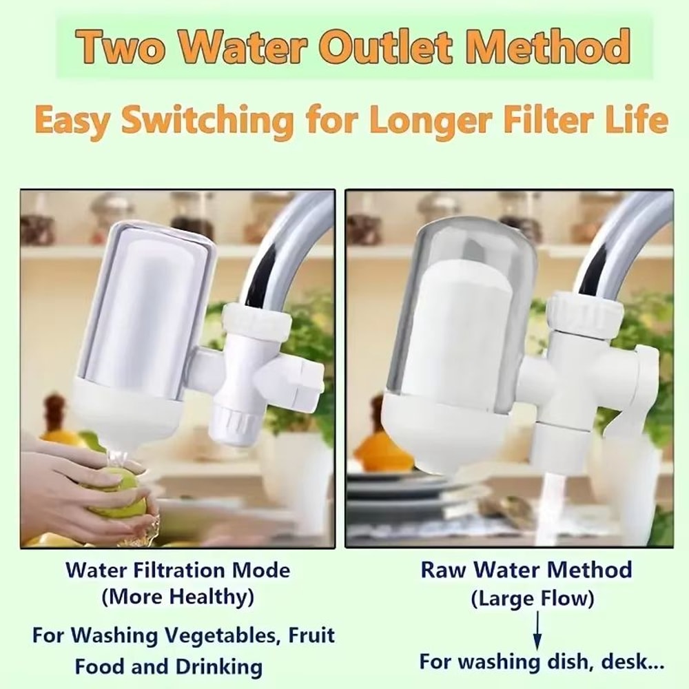 5Stage Faucet Water Purifier Reusable Kitchen Faucet Filter For Clean Safe And FreshTasting Water 2