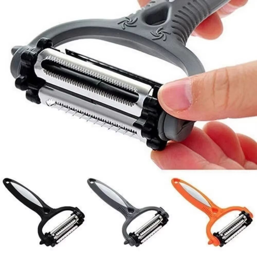 3in1 Multifunctional Rotary Peeler 360 Swivel Vegetable Fruit Peeler Cutter And Slicer 4