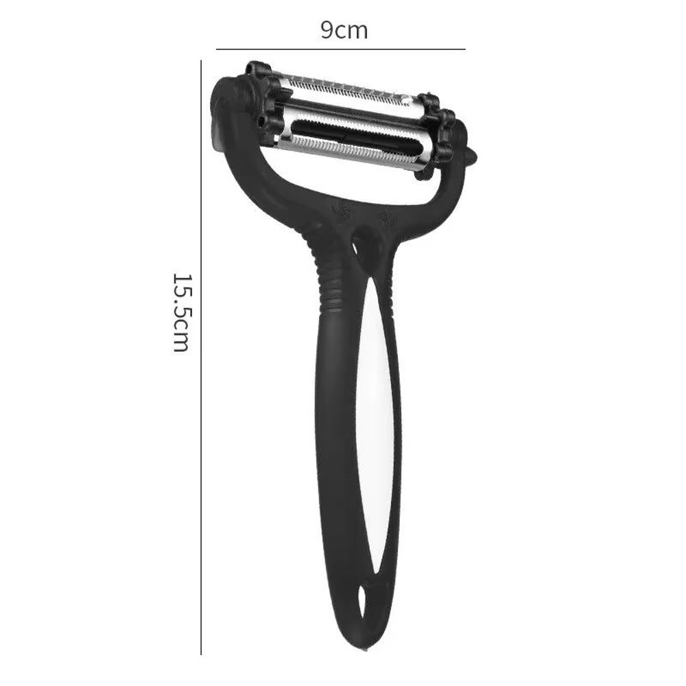 3in1 Multifunctional Rotary Peeler 360 Swivel Vegetable Fruit Peeler Cutter And Slicer 6