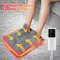 Electric Heating Foot Pad  Washable Plush Feet Warmer For Home  Office Comfort 0