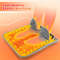 Electric Heating Foot Pad  Washable Plush Feet Warmer For Home  Office Comfort 1