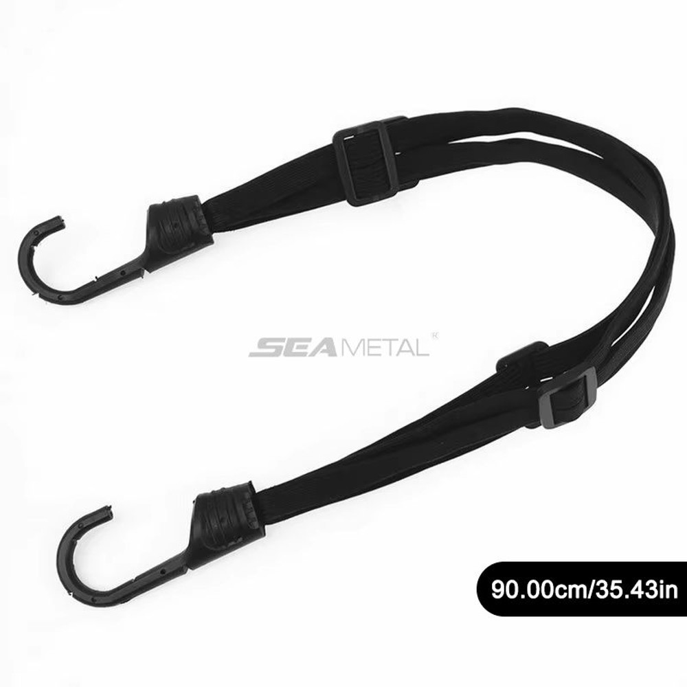 SEAMETAL Motorcycle Helmet Strap  Adjustable Elastic Fixing Rope For Secure Storage 60cm90cm 7