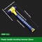 DoubleHeaded Rubber Installation Hammer Detachable Insulated Mallet With NonSlip Handle 25mm45mm 6