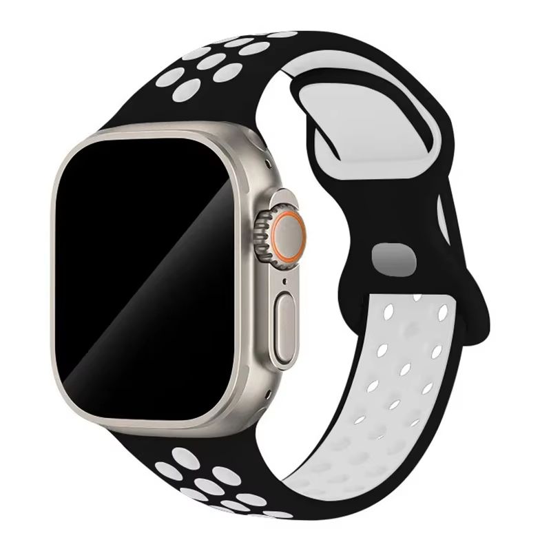 SportFlex Rubber Strap For Apple Watch Durable Sweatproof Band For IWatch Ultra 2 Series 91 SE 26