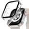 ClearShield EdgeGuard Glass Case For Apple Watch Full Coverage Screen Protector Case For Series S 8