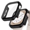 ClearShield EdgeGuard Glass Case For Apple Watch Full Coverage Screen Protector Case For Series S 2