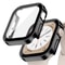 ClearShield EdgeGuard Glass Case For Apple Watch Full Coverage Screen Protector Case For Series S 3