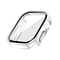 ClearShield EdgeGuard Glass Case For Apple Watch Full Coverage Screen Protector Case For Series S 19