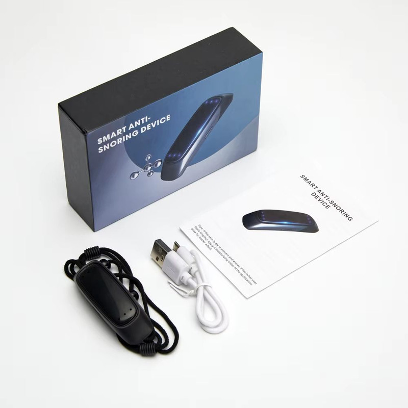 SmartSleep EMS AntiSnoring Device  USB Rechargeable Pulse Therapy Snore Stopper For Comfortable Res 6