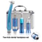 4Piece Professional Dental Handpiece Set High Low Speed Air Turbine Kit With Contra Angle Straigh 10