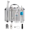 4Piece Professional Dental Handpiece Set High Low Speed Air Turbine Kit With Contra Angle Straigh 5