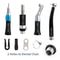 4Piece Professional Dental Handpiece Set High Low Speed Air Turbine Kit With Contra Angle Straigh 8
