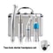 4Piece Professional Dental Handpiece Set High Low Speed Air Turbine Kit With Contra Angle Straigh 16