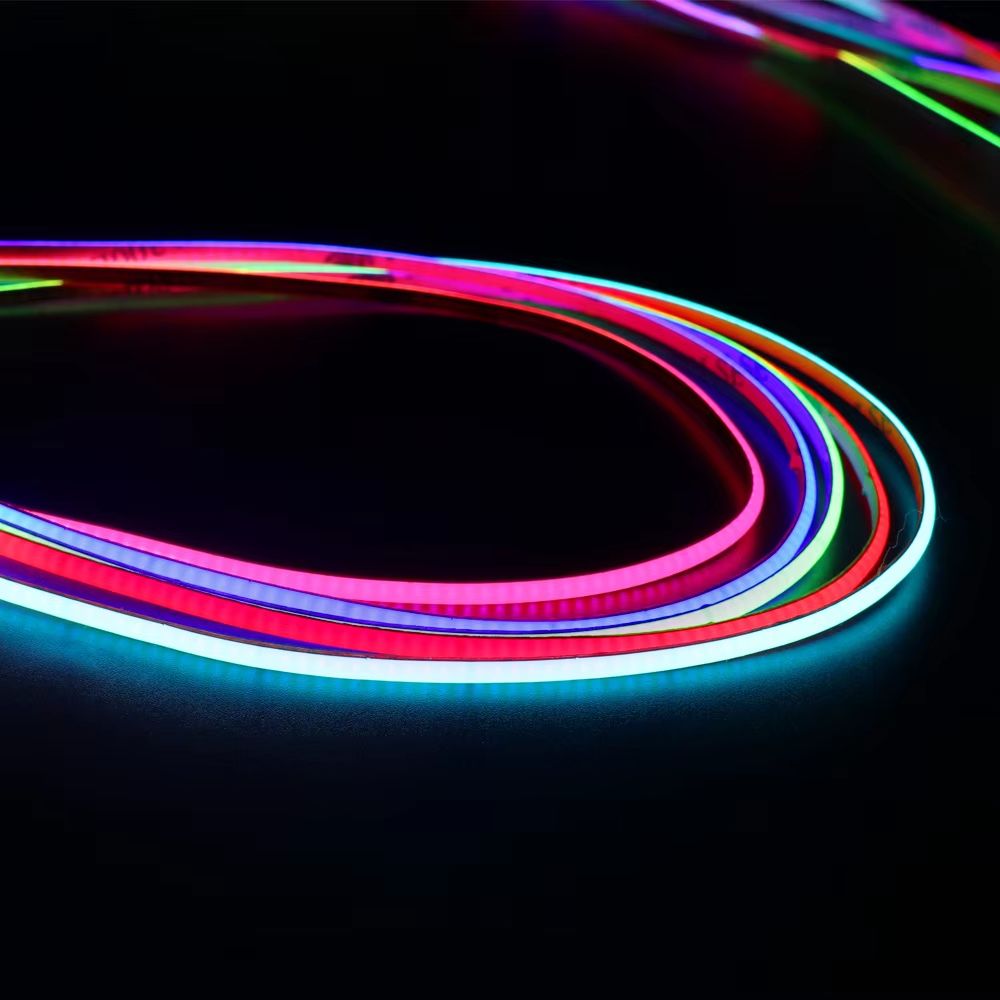SlimGlow 3 Mm Ultra Thin COB LED Strip Light 12V High Density 4