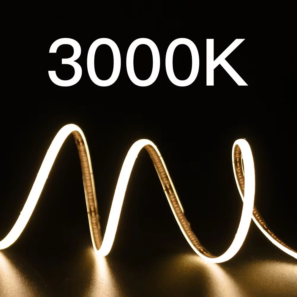 SlimGlow 3 Mm Ultra Thin COB LED Strip Light 12V High Density 8