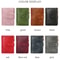 Minimalist Womens Short Wallet Double Zipper Leather Card Holder Coin Purse 5