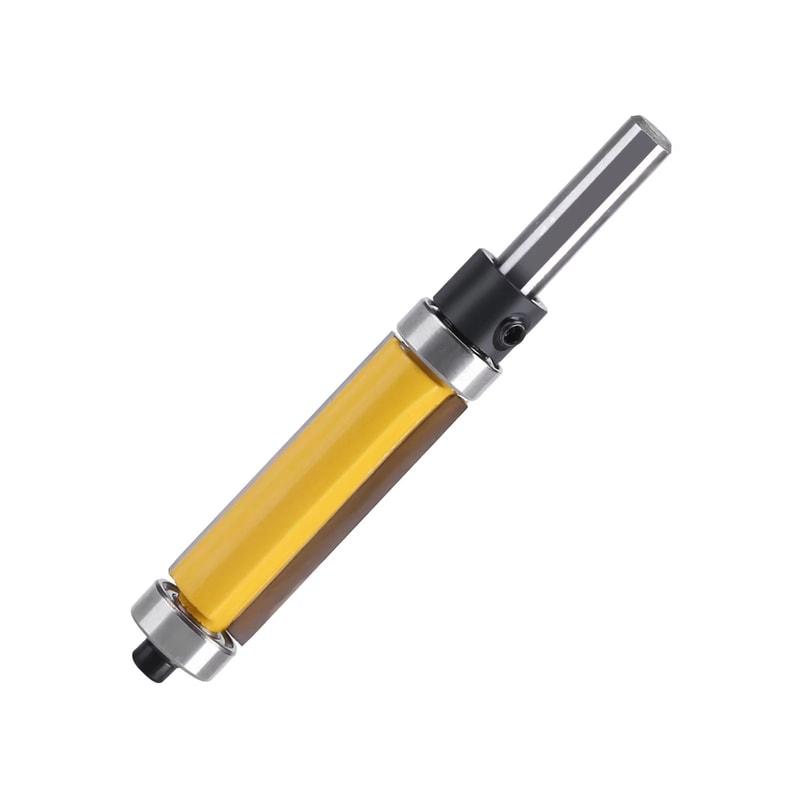 Flush Trim Router Bit With Top And Bottom Bearing 14 Inch Shank Precision Woodworking Cutter 3