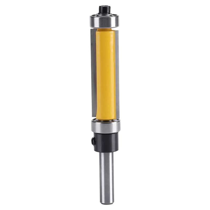 Flush Trim Router Bit With Top And Bottom Bearing 14 Inch Shank Precision Woodworking Cutter 6