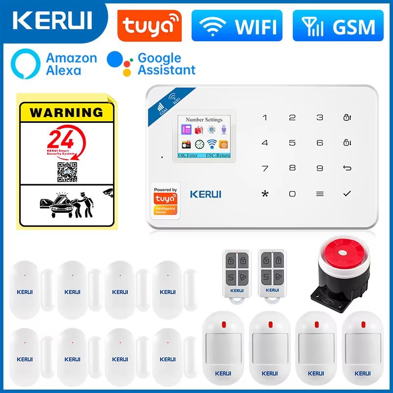 KERUI W181 Smart Alarm Security Hub 11