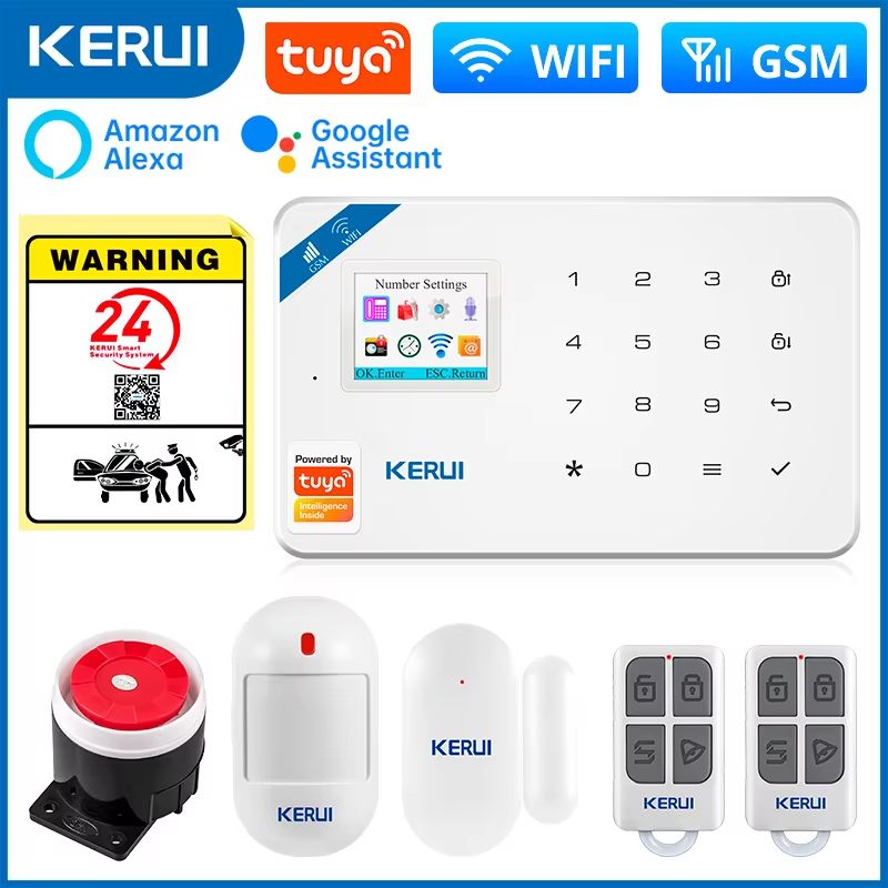 KERUI W181 Smart Alarm Security Hub 8