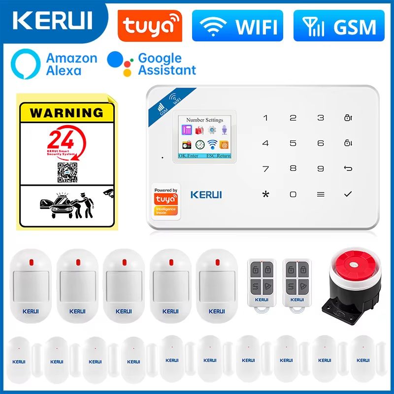 KERUI W181 Smart Alarm Security Hub 12
