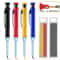 ProMark 2Piece 28 Mm Mechanical Carpenter Pencil Set With Sharpener 0