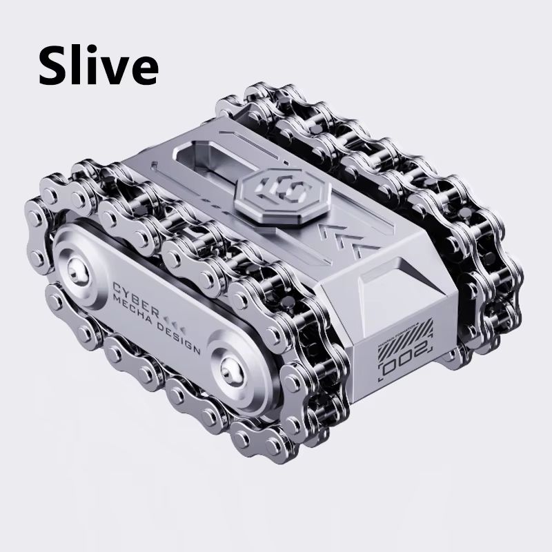 TactiTank Rotating Metal EDC Fidget Spinner 5