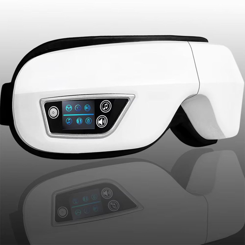 6D Smart Eye Massager With Heat Air Compression  Bluetooth Music 0