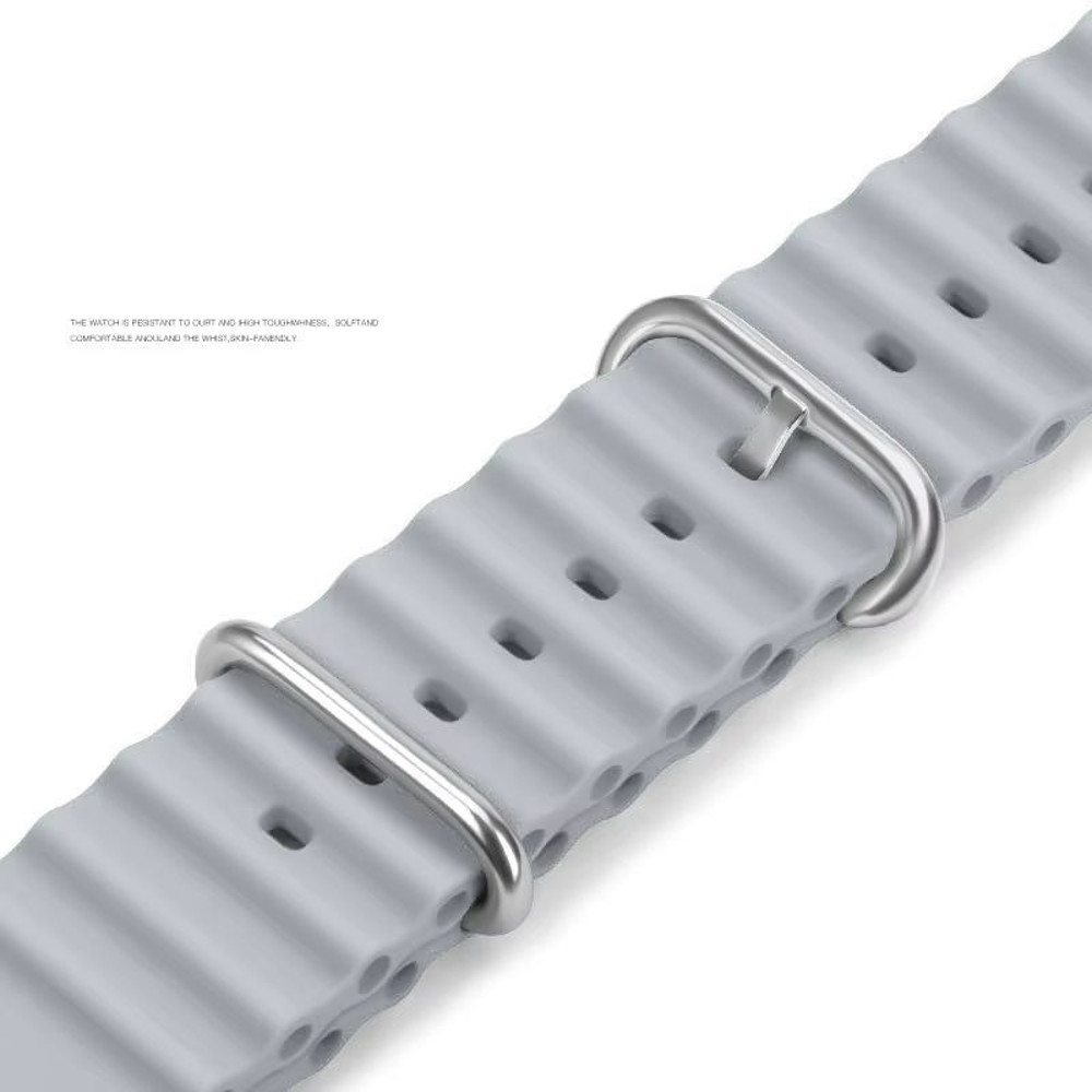 Premium Ocean Band For Apple Watch Rugged Silicone Sport Strap For Series 103 Ultra Ultra 2 SE 17
