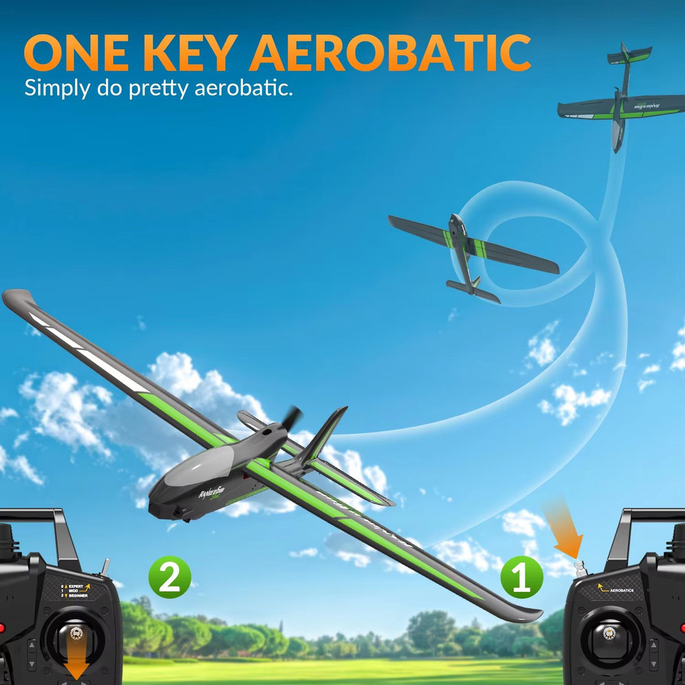 VolantexRC Ranger 600  4CH RC Airplane With 6Axis Gyro Stabilizer  OneKey Aerobatics 5