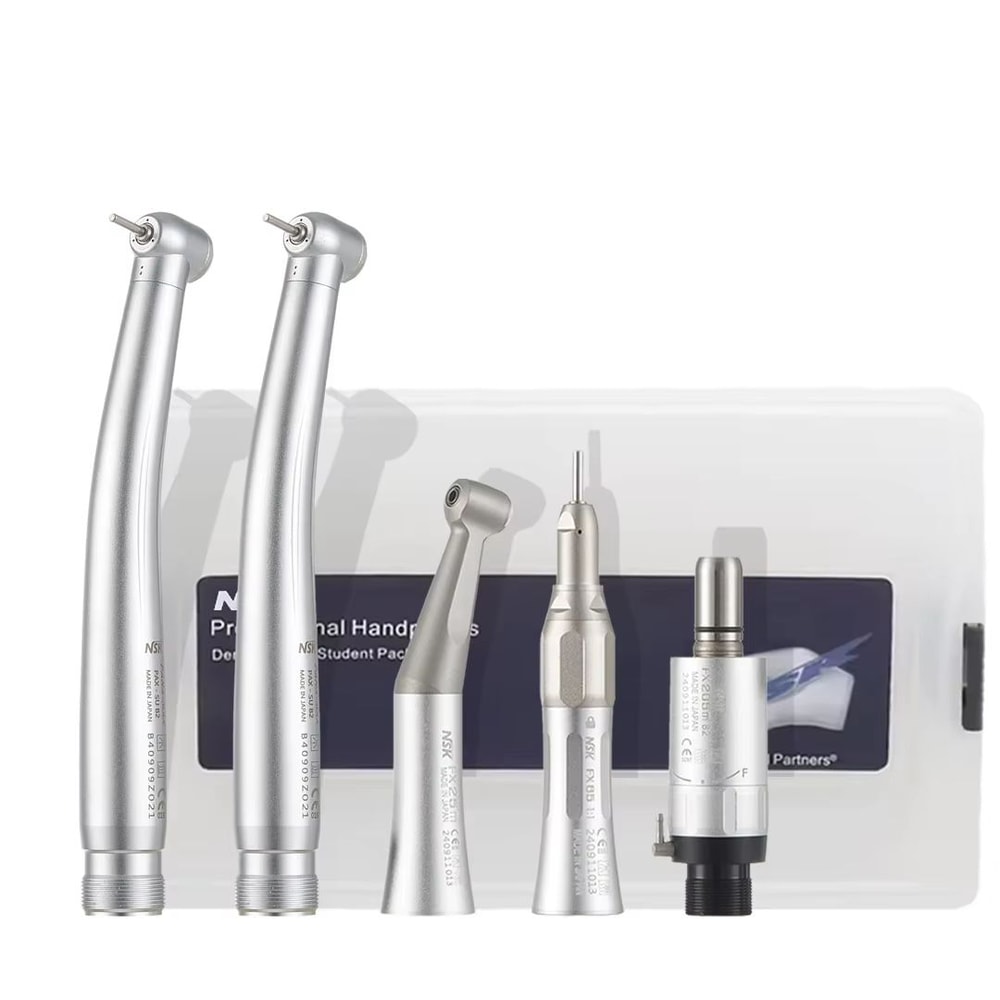 NSK PanaMax2 Dental Handpiece Set 1 1 Contra Angle Low High Speed Turbine 11