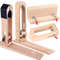 MIUSIE Wooden Leather Stitching Clamp HandStitched Sewing Tool For DIY Leather Craft 0
