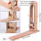 MIUSIE Wooden Leather Stitching Clamp HandStitched Sewing Tool For DIY Leather Craft 2