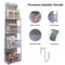 SpaceEase 46Layer OvertheDoor Hanging Organizer For Closet Bathroom Bedroom 2