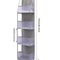 SpaceEase 46Layer OvertheDoor Hanging Organizer For Closet Bathroom Bedroom 5