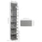 SpaceEase 46Layer OvertheDoor Hanging Organizer For Closet Bathroom Bedroom 11