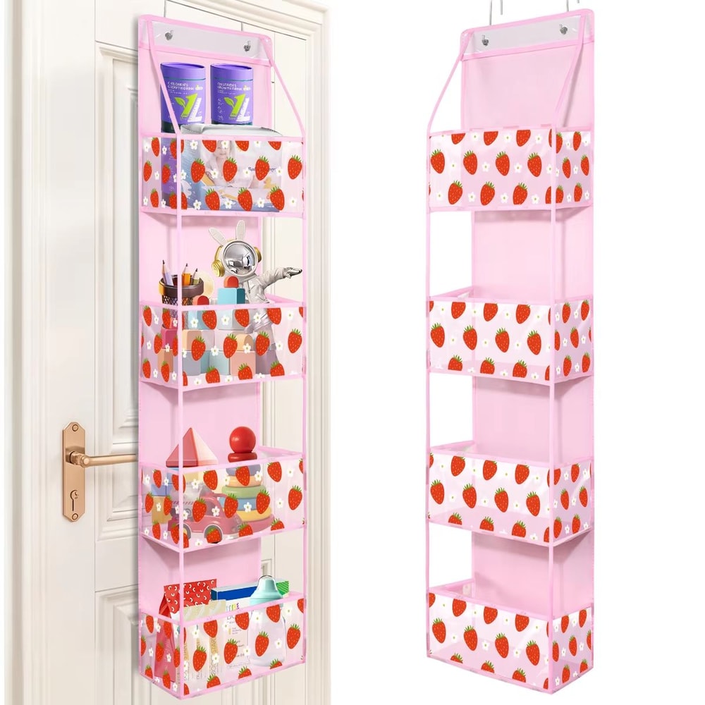 SpaceEase 46Layer OvertheDoor Hanging Organizer For Closet Bathroom Bedroom 13