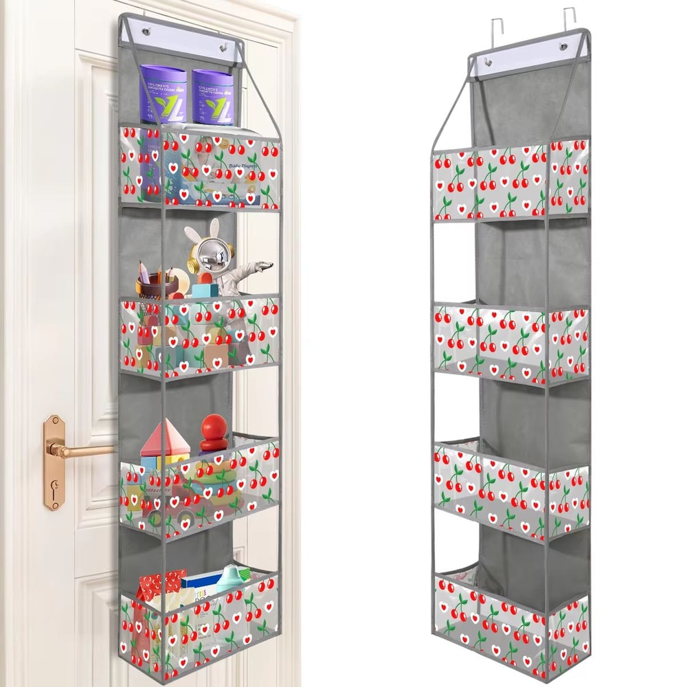 SpaceEase 46Layer OvertheDoor Hanging Organizer For Closet Bathroom Bedroom 26