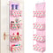 SpaceEase 46Layer OvertheDoor Hanging Organizer For Closet Bathroom Bedroom 29