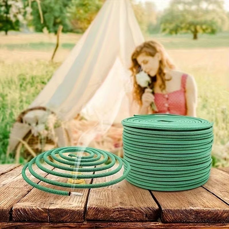 LumaLeaf 48Piece Lemongrass Scented Candle Set With Stand Natural Outdoor Candle Collection 4