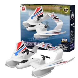 skysurfer amphibious rc plane – waterproof gyro-stabilized epp foam aircraft for land & water flying