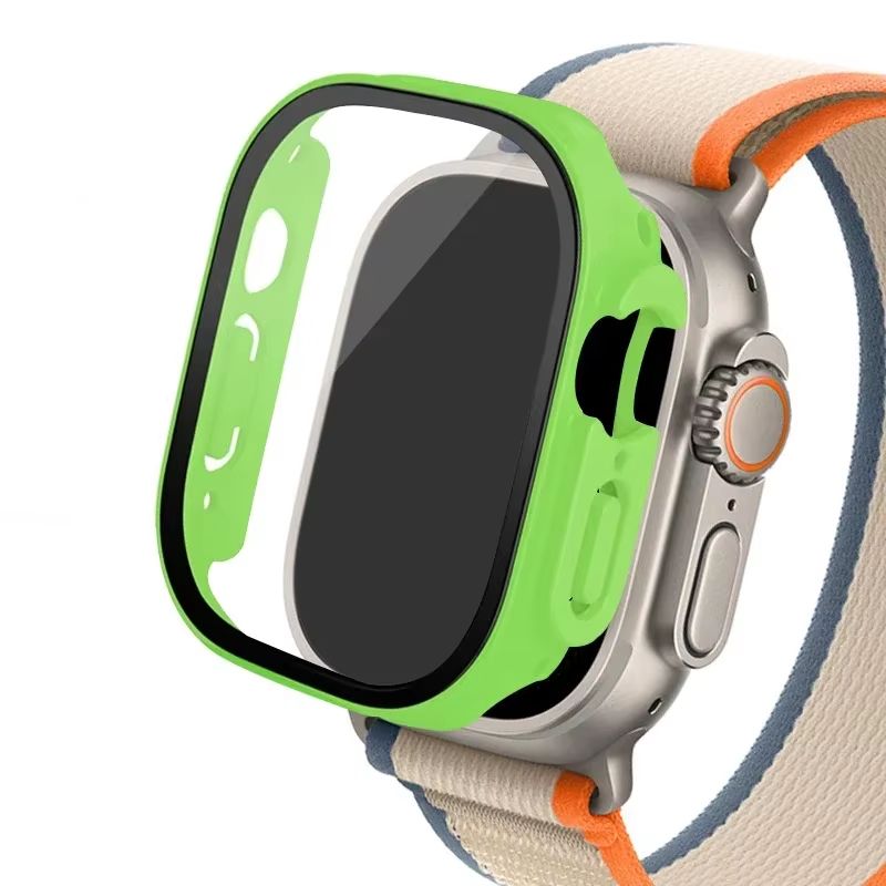 ArmorGlass Case For Apple Watch Ultra 2 49mm Full Protection PC Bumper Tempered Glass Screen Cove 12