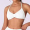 FlexEase Strappy Sports Bra Seamless HighSupport Yoga Top With Thin Halter Straps For Women 3