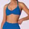 FlexEase Strappy Sports Bra Seamless HighSupport Yoga Top With Thin Halter Straps For Women 9