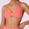 FlexEase Strappy Sports Bra Seamless HighSupport Yoga Top With Thin Halter Straps For Women 15