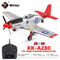 WLtoys XK A280 RC Airplane 24G 4CH P51 Fighter With 3D6G Flight Mode LED Searchlight For Kids And 0