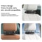 CoolRide Car Headrest Cooling Fan 3Speed Adjustable Rear Seat Air Circulation Fan For Summer Comfo 1