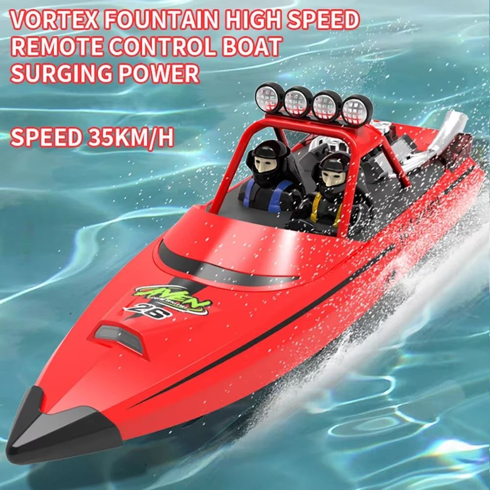 TY725 HighSpeed RC Jet Boat Turbojet Remote Control Boat With Low Battery Alarm For Adults Kids 5